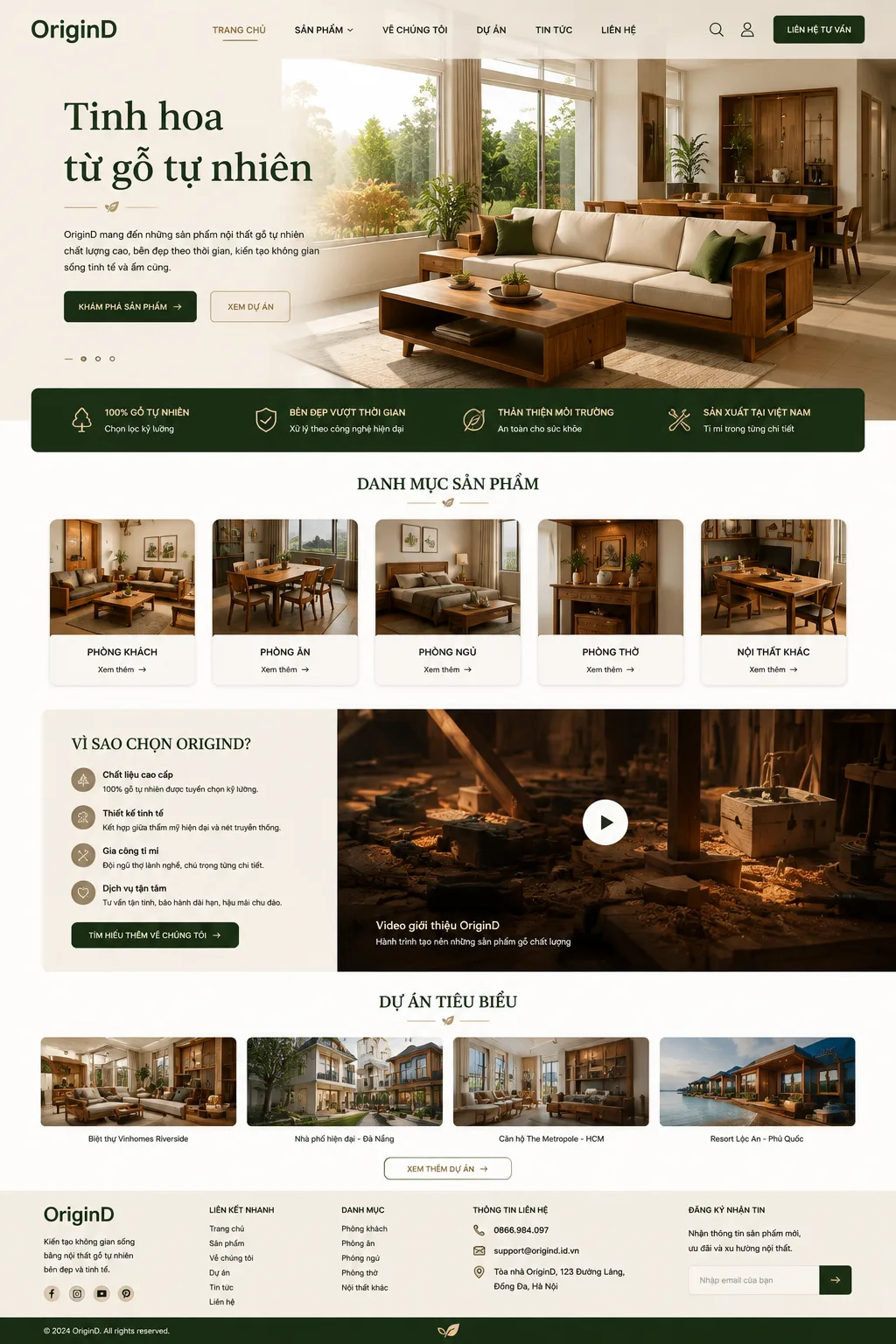 Mẫu thiết kế landing page nha khoa thẩm mỹ viện tối ưu chuyển đổi - OriginD